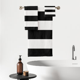 Negrita Bandas De Awena Blanco Negro