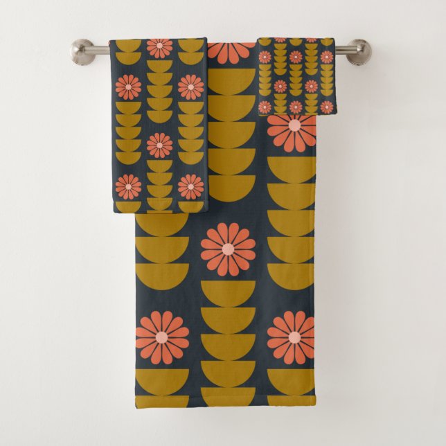 Negrita Boho Botánico Geométrico Blue Gold  (In situ)