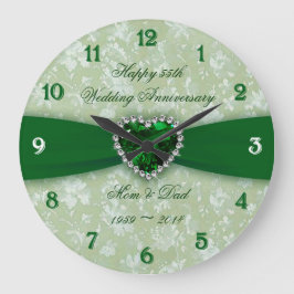 Negrita Damask 55º Aniversario Boda Ronda reloj