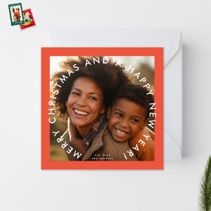 Negrita Feliz Navidad Feliz Año Nuevo Foto Cuadrad