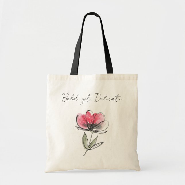 Negrita, pero Delicada - Bolsa de tela de fideos d (Frente)