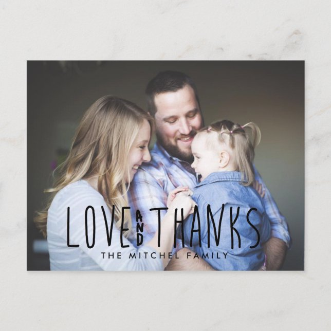 Negrita simple y negro | Postal fotográfica de agr (Anverso)