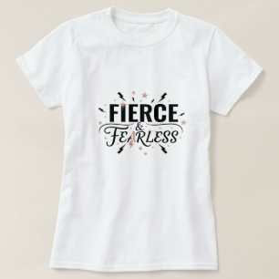 Negrita y directa: camiseta de FTERCE - sin miedo