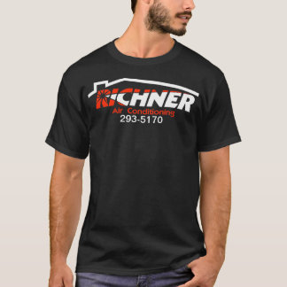 Negro 1 de la camiseta del aire de Richner