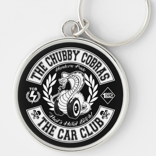 Negro 2" del remiendo llavero (Frente)