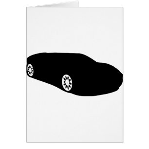 negro auto del coche de competición de Ferrari