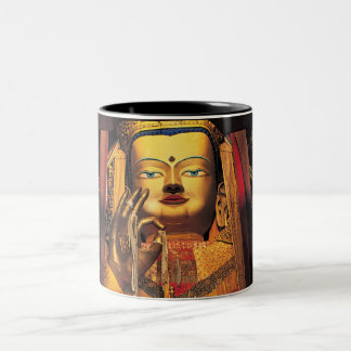 Negro/blanco futuros de la taza de Buda