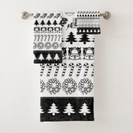 Negro/blanco rema el modelo del arte de la fuente