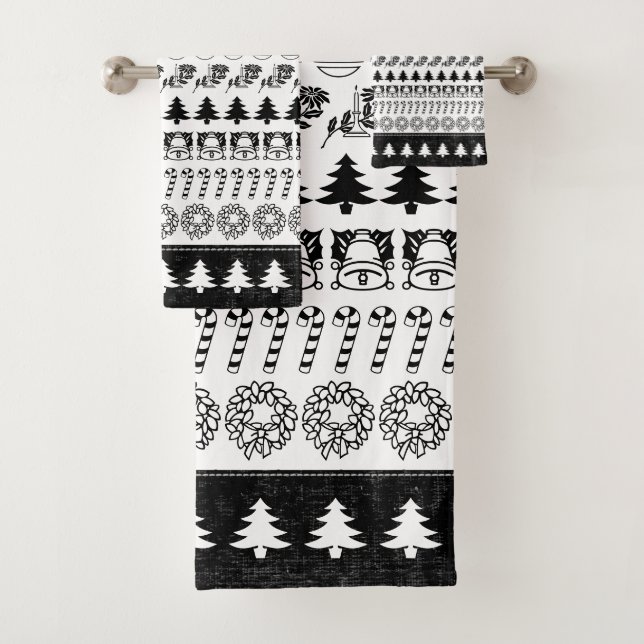 Negro/blanco rema el modelo del arte de la fuente (In situ)