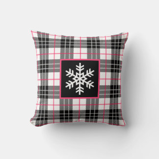Negro, blanco, rosado, revestido con almohada de c