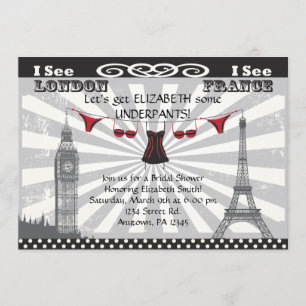 Negro con las invitaciones nupciales rojas de la