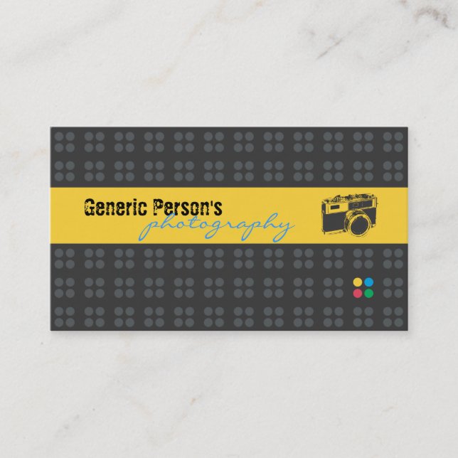 Negro de Cuctom de la tarjeta de visita + (Anverso)