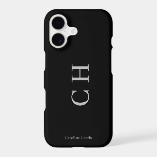 Negro de diseño minimalista