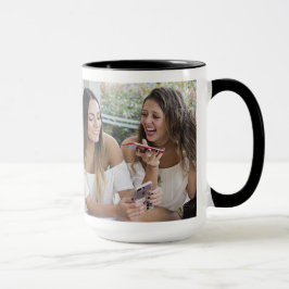 Negro de encargo 15 foto de la taza 361 del