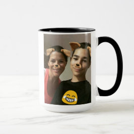 Negro de encargo 15 foto de la taza 825 del