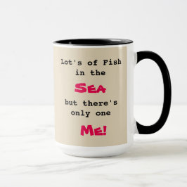 Negro de encargo 15 taza de los pescados 98 del