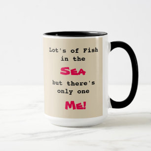 Negro de encargo 15 taza de los pescados 98 del