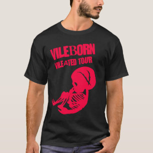 NEGRO de la camisa del viaje de Vileated