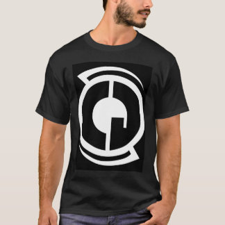 Negro de la camiseta de CGS con el URL