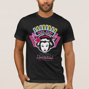 Negro de la camiseta de los hombres