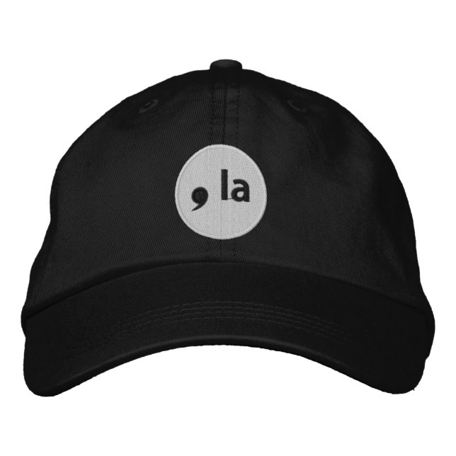 , negro de la gorra de béisbol del la (Anverso)