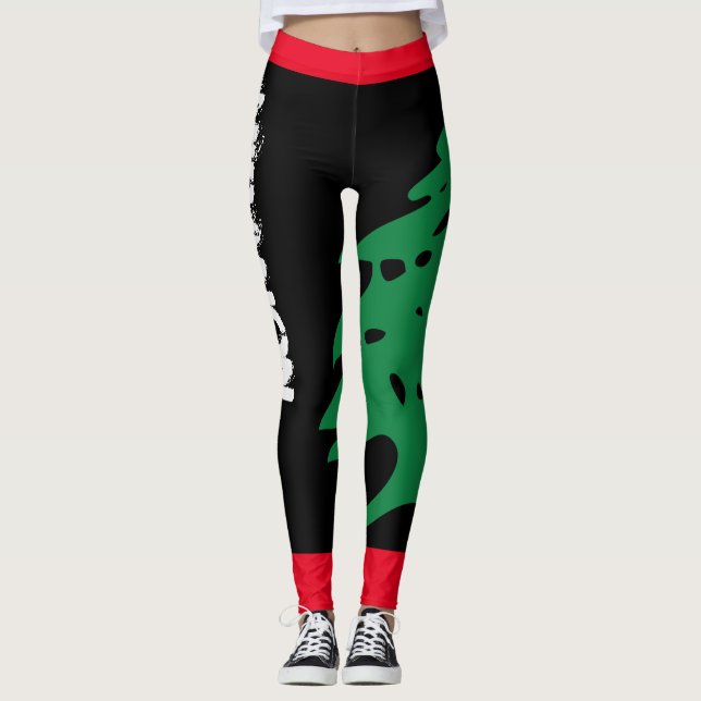 Negro de Líbano Legging (Anverso)