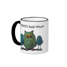 Negro de LimbBirds taza del campanero de 11 onzas