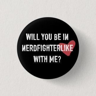 Negro del botón de Nerdfighterlike