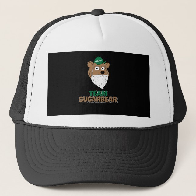 Negro del gorra de SugarBear del equipo (Anverso)