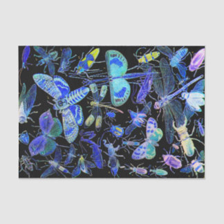 Negro del gótico del papel seda el | del insecto