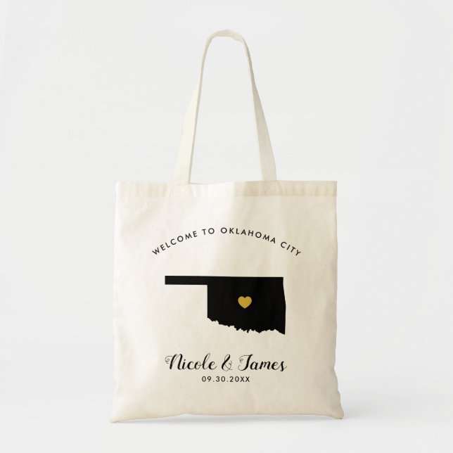 Negro del tote del bolso de la recepción de la (Frente)