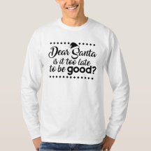 Negro divertido de la camiseta de Navidad en el