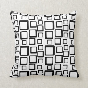 Negro en la almohada blanca de los años 60 de la