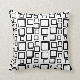 Negro en la almohada blanca de los años 60 de la