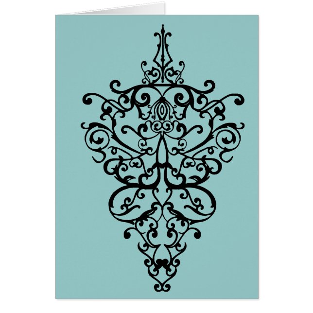 Negro filigrí (Frente)