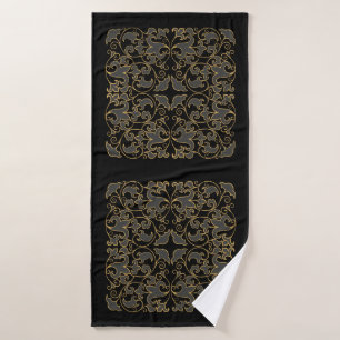 Negro, gris y oro
