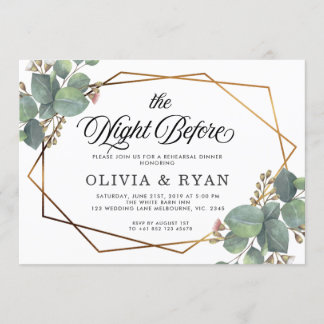 Negro la noche anterior a la invitación a geo euca