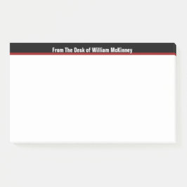 Negro moderno del monograma de la nota del