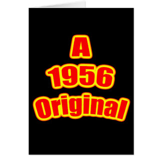 Negro original del rojo 1956