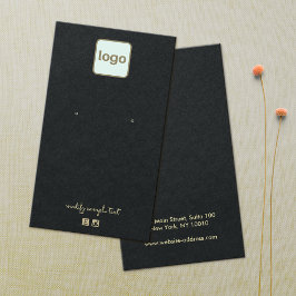 Negro plano Añadir la pantalla de anclaje del logo