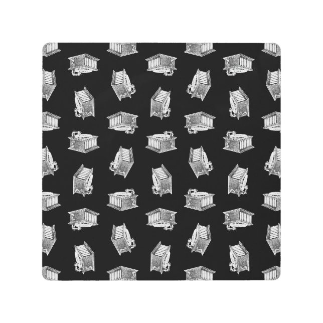 Negro retro del arte de la música de los (Anverso)