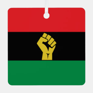 Negro Rojo + Ornamento Verde