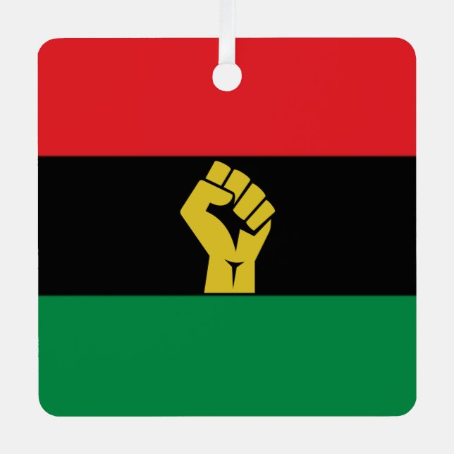 Negro Rojo + Ornamento Verde (Anverso)