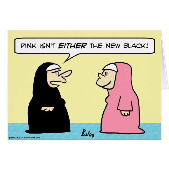 negro rosado de las monjas nuevo (Anverso (Horizontal))