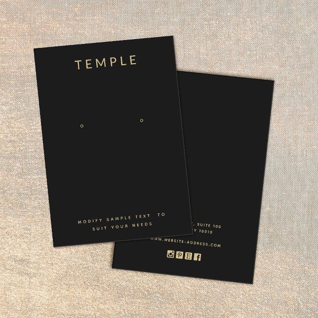 Negro simple Añadir la tarjeta de visualización de (Subido por el creador)