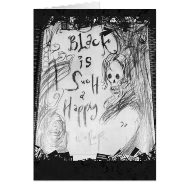 negro tan feliz color (Frente)