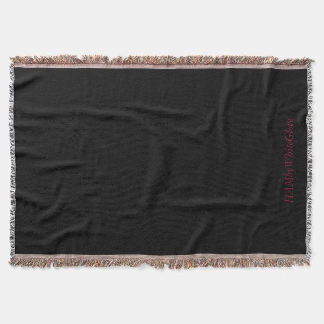 Negro/Tan - Tirar manta - HAMbyWhiteGlove (Anverso)