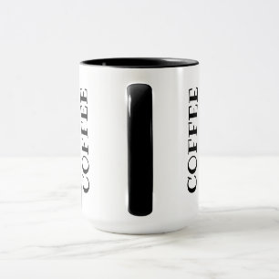 Negro taza combinada de 444 ml