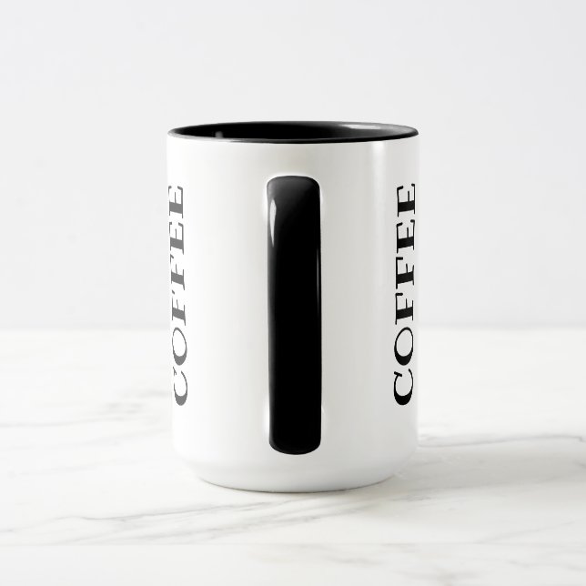 Negro taza combinada de 444 ml (Asa)