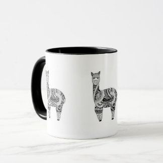 Negro taza combinada de la alpaca de 11 onzas